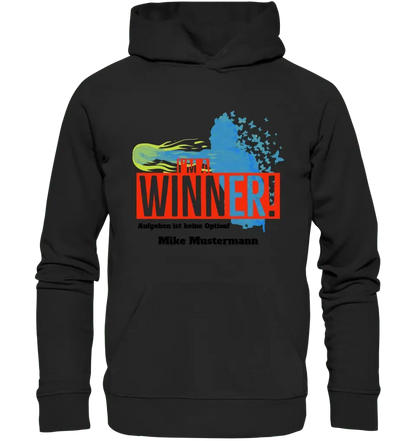 I´M A WINNER • Unisex Premium Hoodie XS - 5XL aus Bio - Baumwolle für Damen & Herren • Exklusivdesign • personalisiert - HalloGeschenk.de