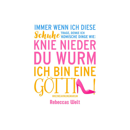 ’Immer wenn ich’-Kollektion: Schuhe • diverse Motive mit Wunschtext (m/w) • Mein Motiv • mehrere Artikel verfügbar