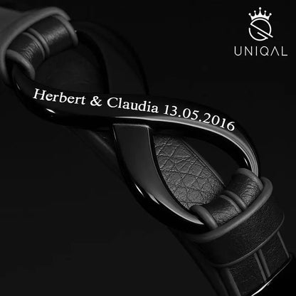 INFINITY BLACK - Armband