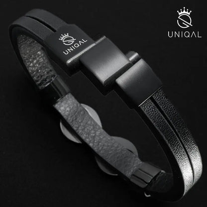 INFINITY BLACK ZIRKONIA - Armband