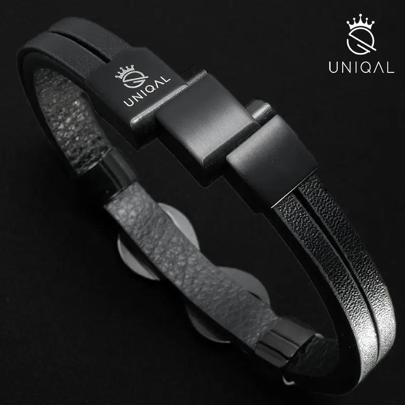 INFINITY BLACK ZIRKONIA - Armband