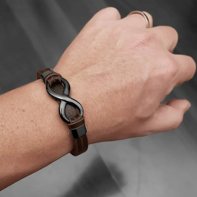 INFINITY BROWN - Armband