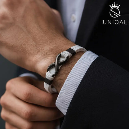 INFINITY WHITE - Armband