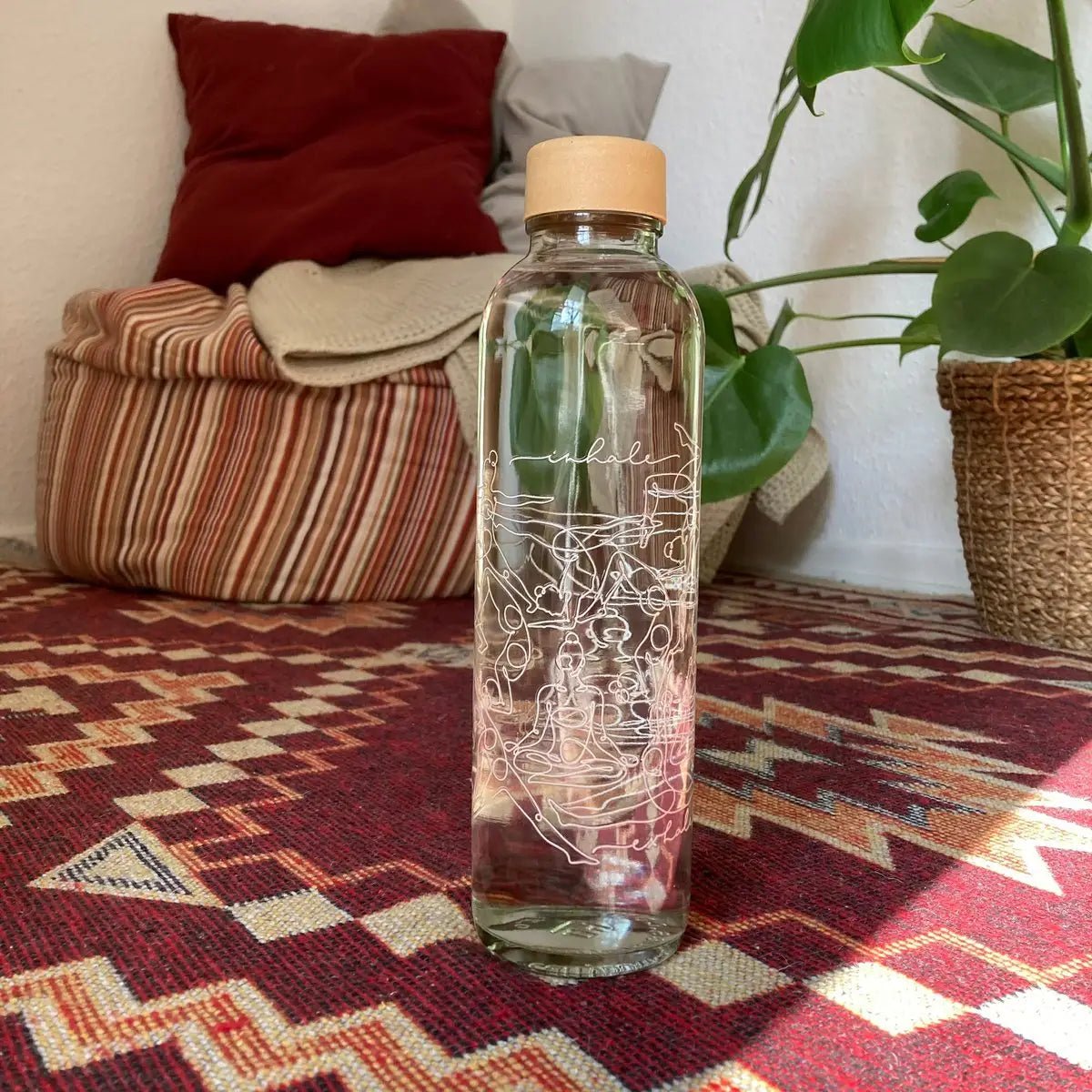 INHALE & EXHALE 0,7 l Glasflasche