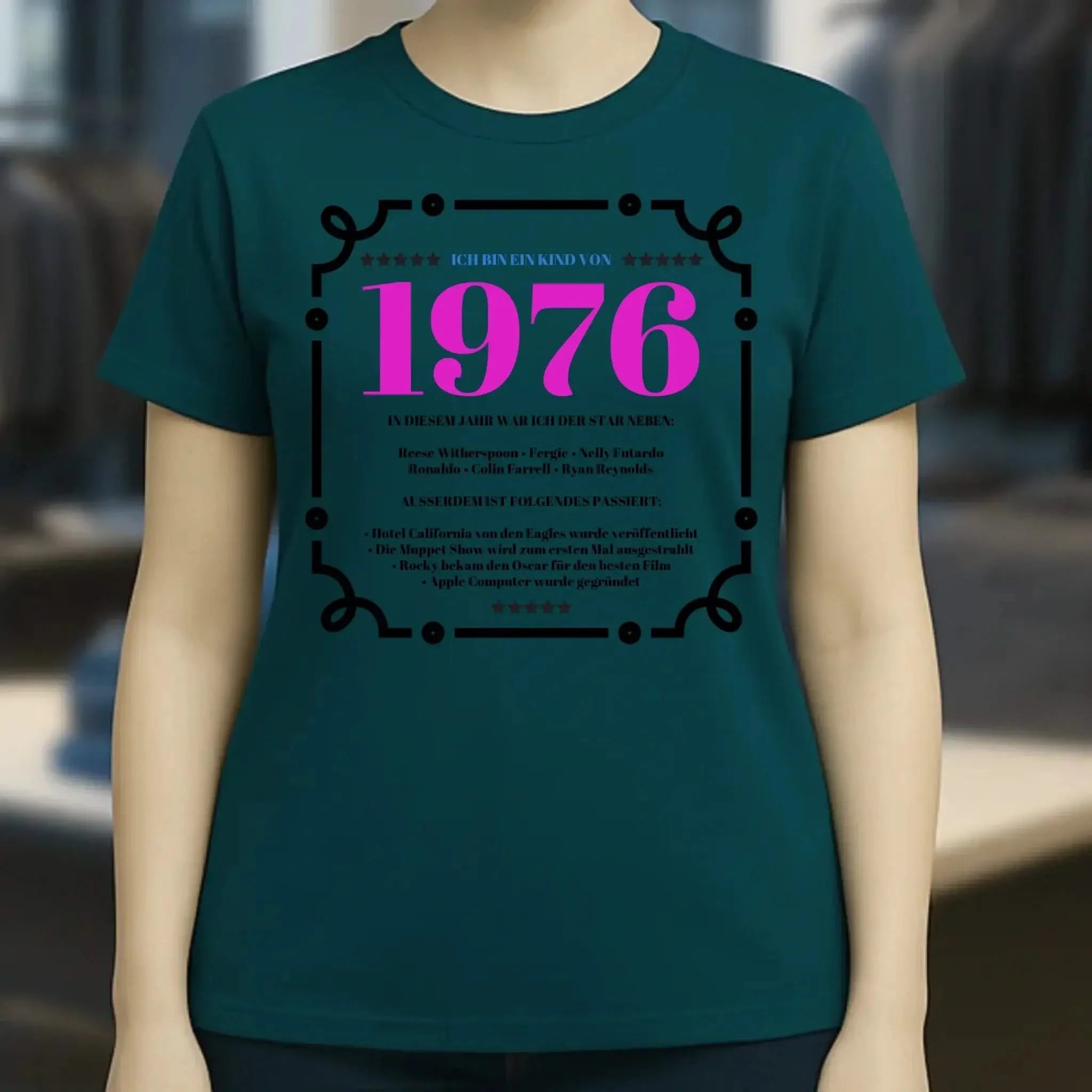 Jahreszahl Designer personalisierbar - Ladies Premium T-Shirt XS-2XL aus Bio-Baumwolle für Damen