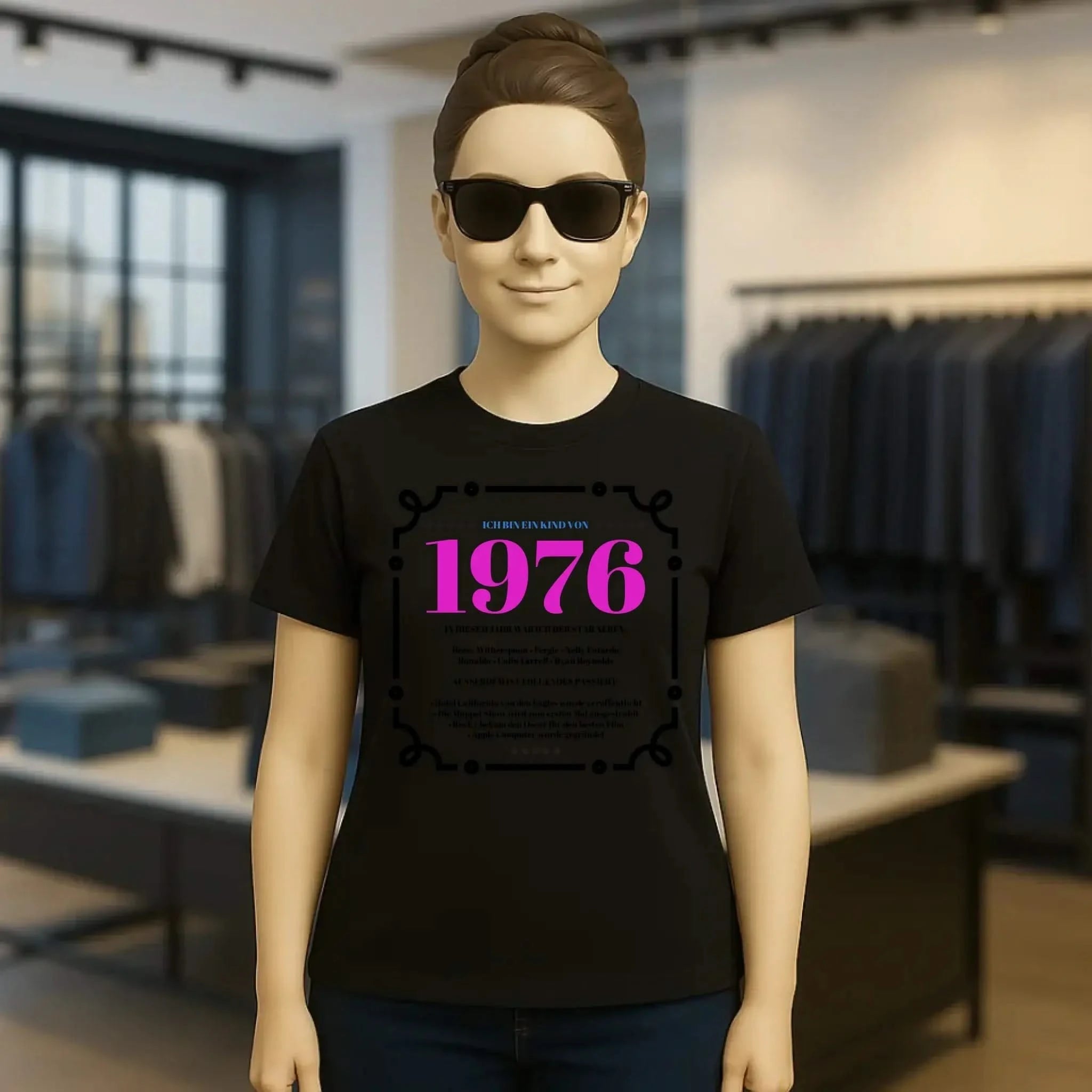 Jahreszahl Designer personalisierbar - Ladies Premium T-Shirt XS-2XL aus Bio-Baumwolle für Damen
