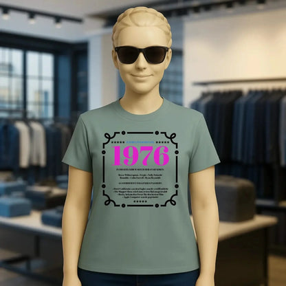 Jahreszahl Designer personalisierbar - Ladies Premium T-Shirt XS-2XL aus Bio-Baumwolle für Damen
