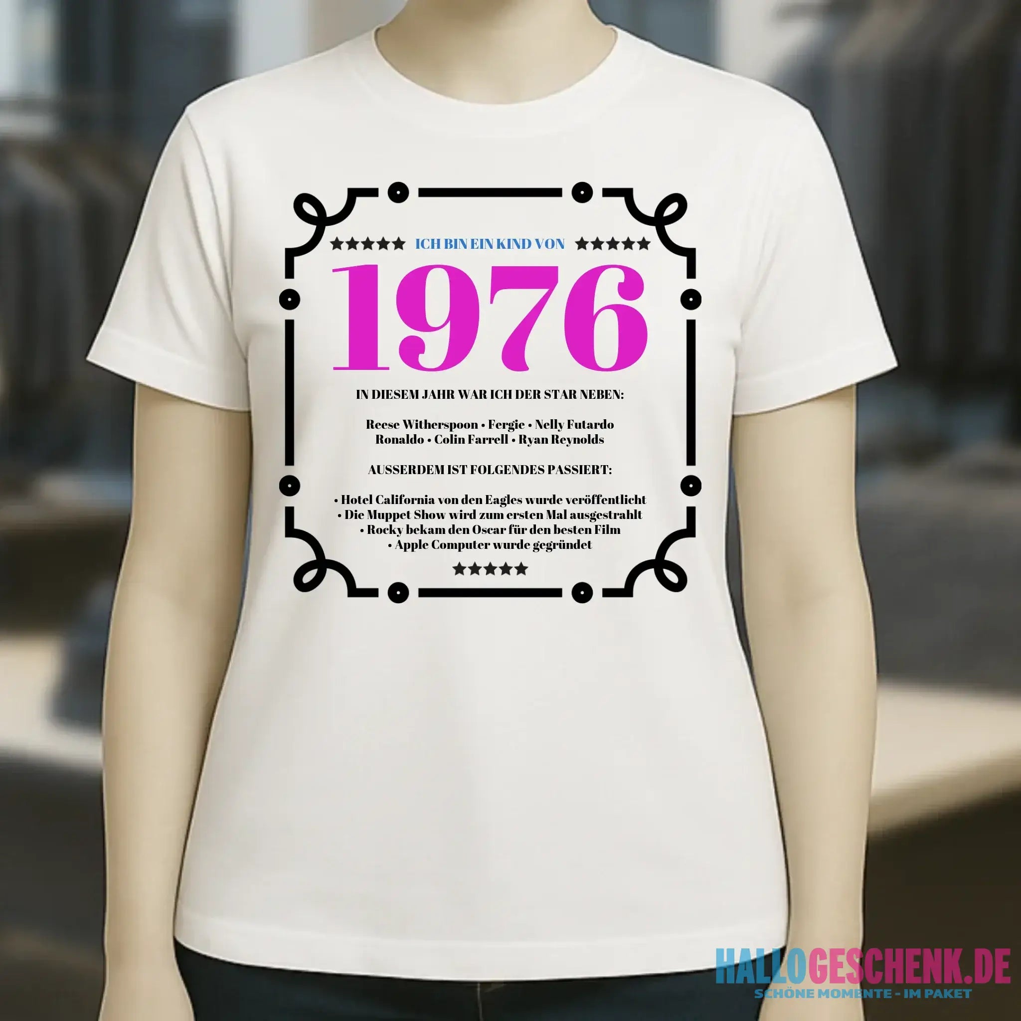 Jahreszahl Designer personalisierbar - Ladies Premium T-Shirt XS-2XL aus Bio-Baumwolle für Damen