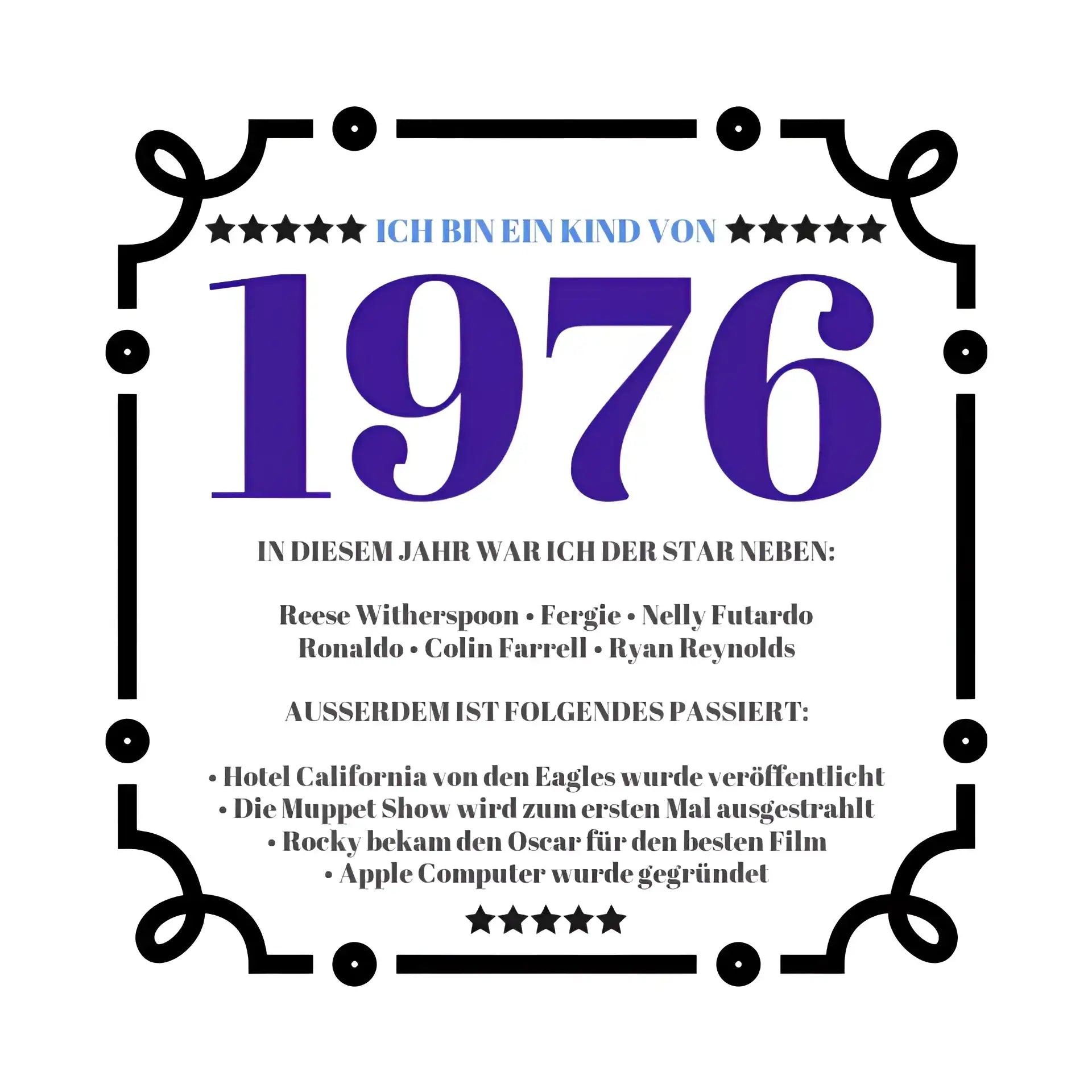 JAHRESZAHL DESIGNER (personalisierbar): Sticker 20x20 cm (Aufkleber) - White / OneSize / ausgestanzter Sticker 20x20 cm