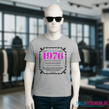 JAHRESZAHL-DESIGNER personalisierbar - Unisex Premium T-Shirt XS-5XL aus Bio-Baumwolle für Damen & Herren