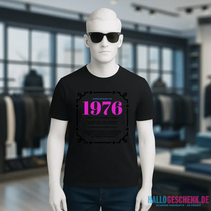 JAHRESZAHL-DESIGNER personalisierbar - Unisex Premium T-Shirt XS-5XL aus Bio-Baumwolle für Damen & Herren