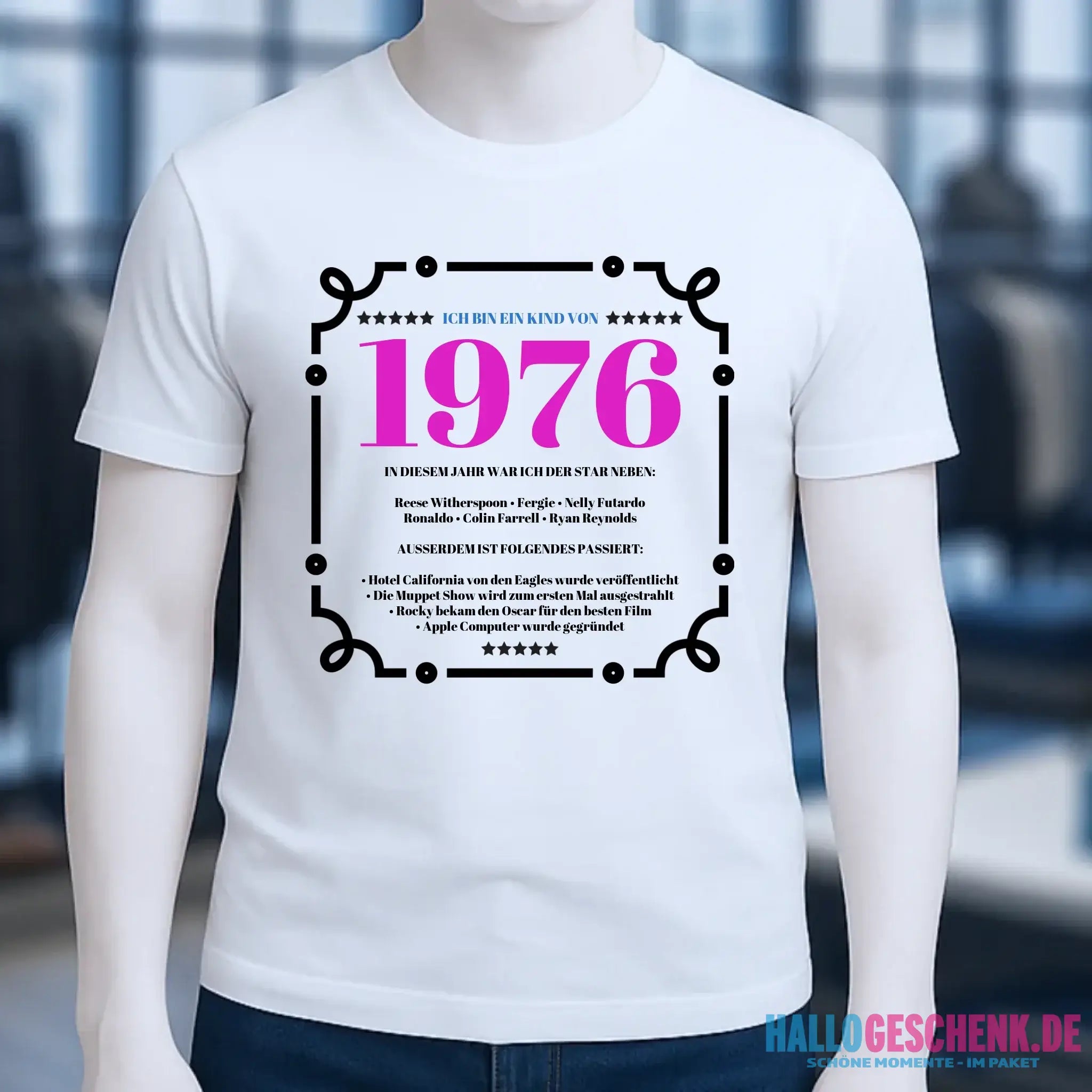 JAHRESZAHL-DESIGNER personalisierbar - Unisex Premium T-Shirt XS-5XL aus Bio-Baumwolle für Damen & Herren