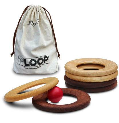 JF LOOP - Spannendes Wurfspiel - 6 Ringe - Loop