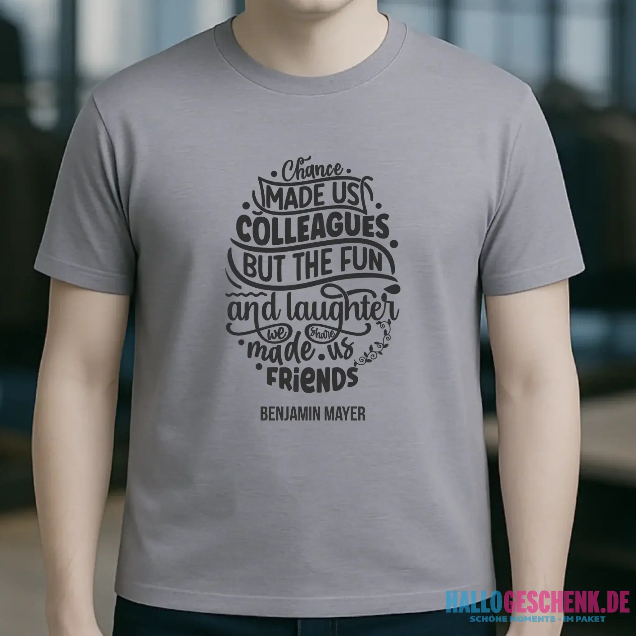 Jobzitat Motivauswahl & Wunschname - Unisex Premium T-Shirt XS-5XL aus Bio-Baumwolle für Damen & Herren