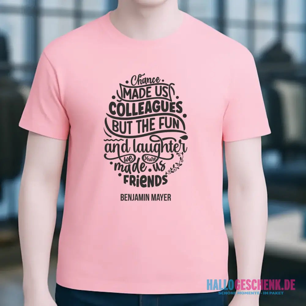 Jobzitat Motivauswahl & Wunschname - Unisex Premium T-Shirt XS-5XL aus Bio-Baumwolle für Damen & Herren