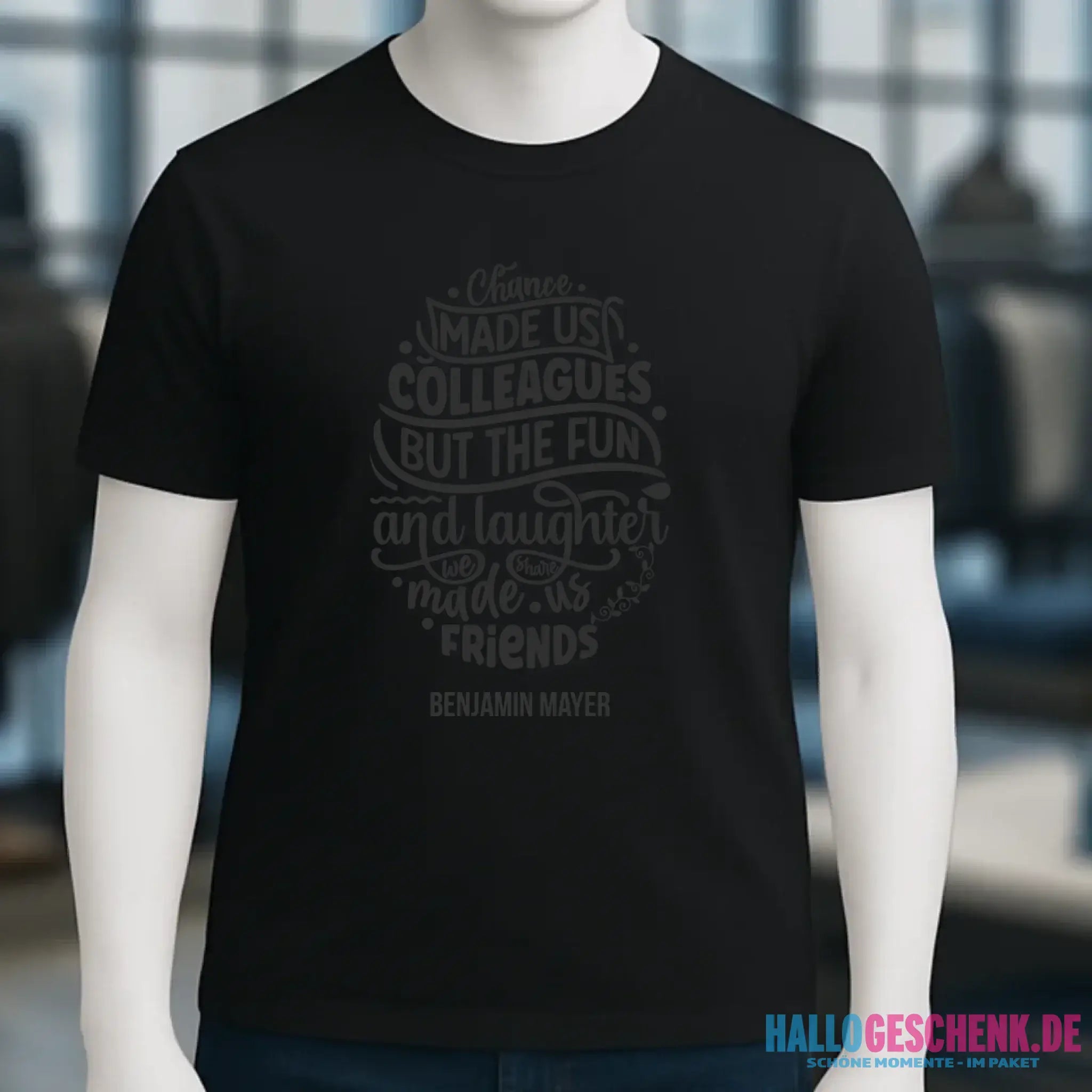 Jobzitat Motivauswahl & Wunschname - Unisex Premium T-Shirt XS-5XL aus Bio-Baumwolle für Damen & Herren