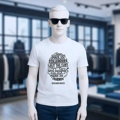 Jobzitat Motivauswahl & Wunschname - Unisex Premium T-Shirt XS-5XL aus Bio-Baumwolle für Damen & Herren