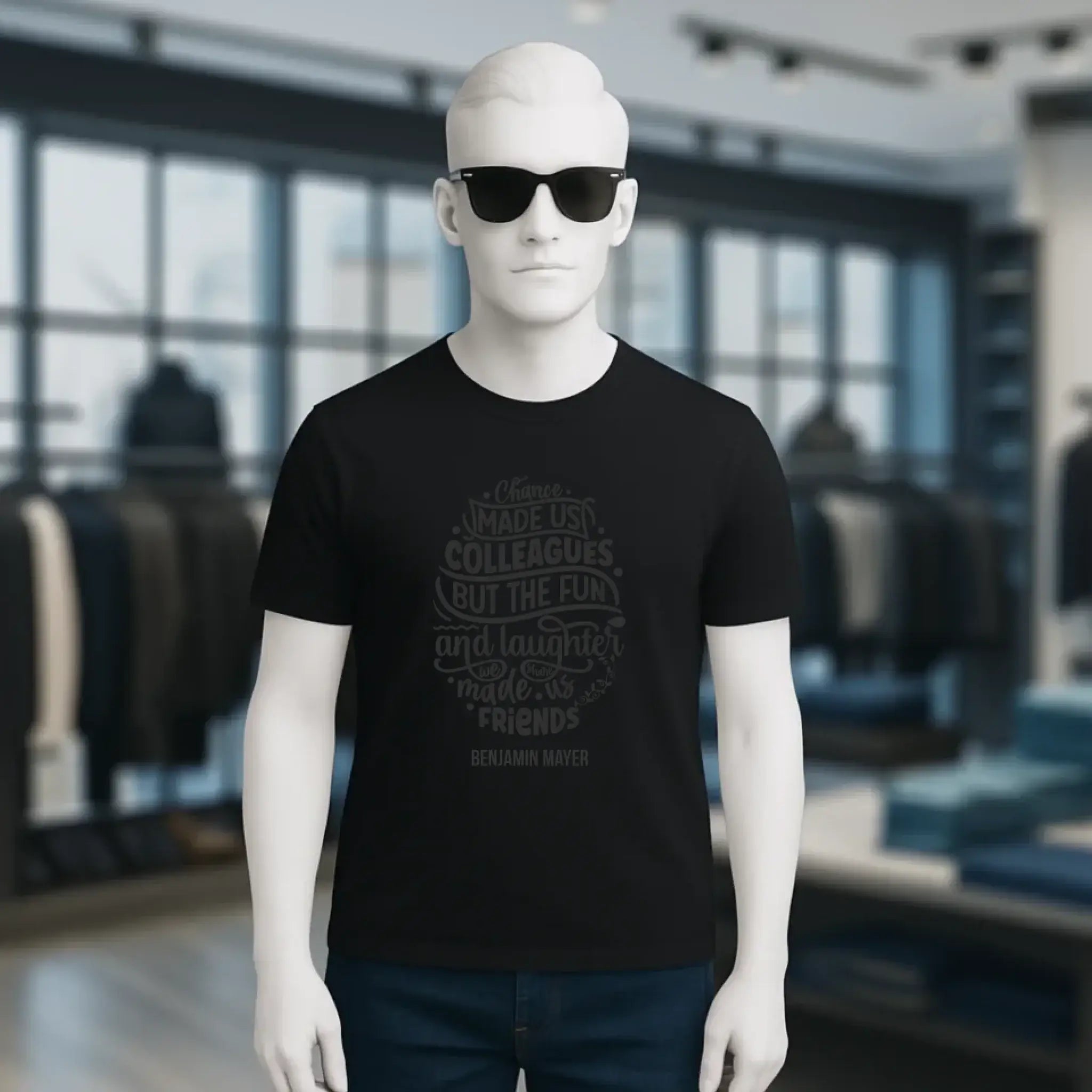 Jobzitat Motivauswahl & Wunschname - Unisex Premium T-Shirt XS-5XL aus Bio-Baumwolle für Damen & Herren