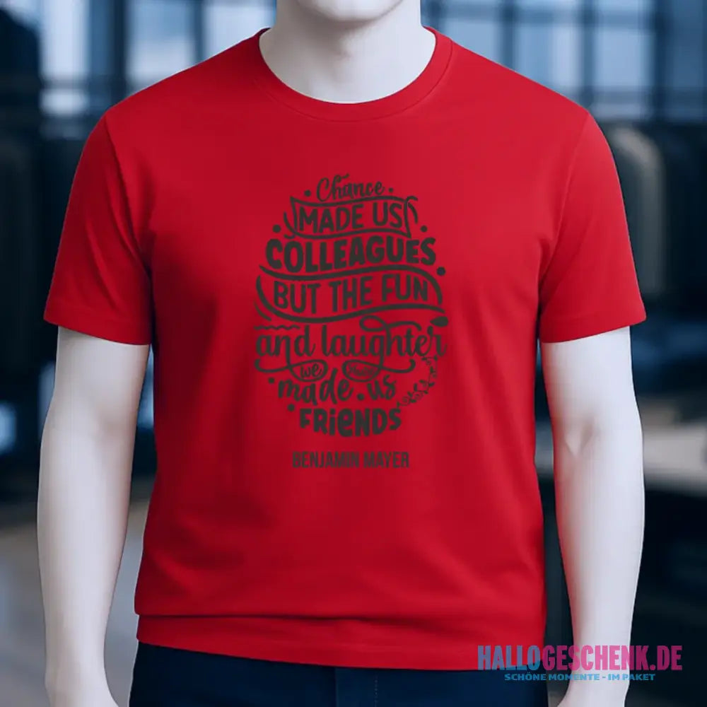 Jobzitat Motivauswahl & Wunschname - Unisex Premium T-Shirt XS-5XL aus Bio-Baumwolle für Damen & Herren
