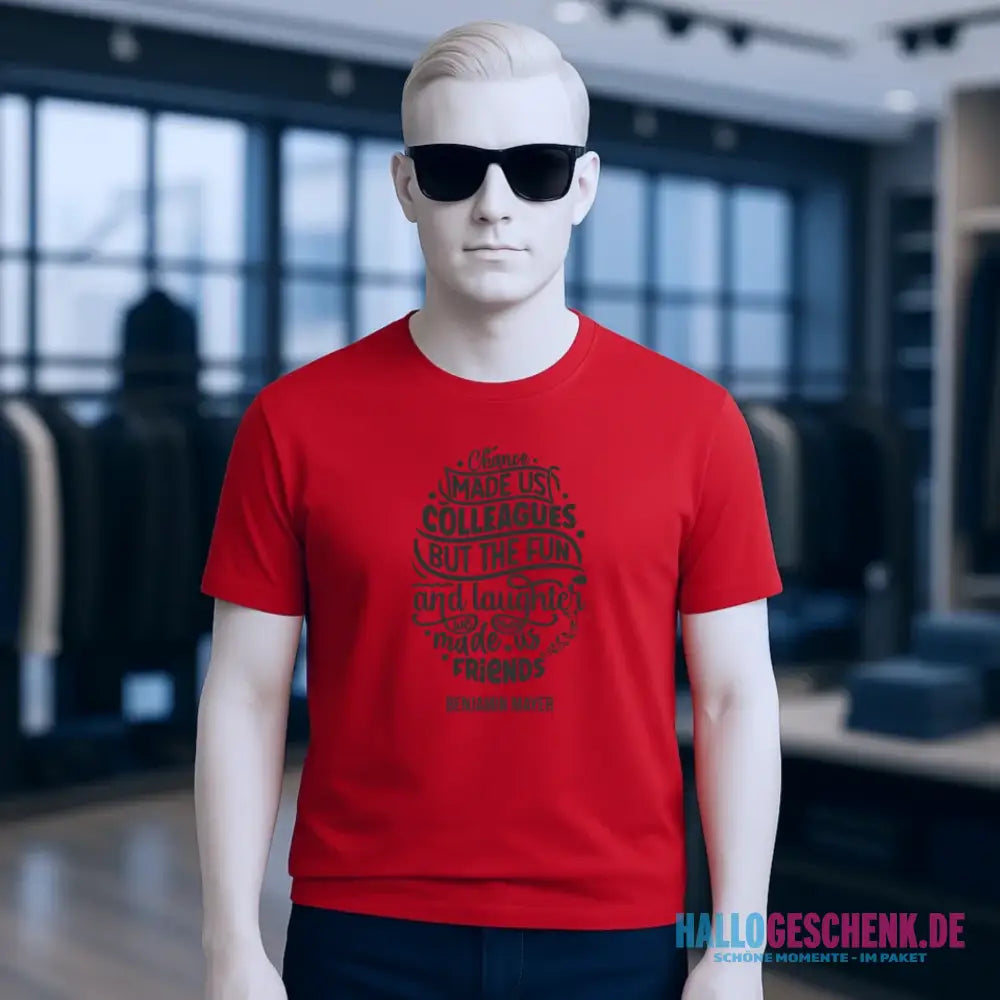 Jobzitat Motivauswahl & Wunschname - Unisex Premium T-Shirt XS-5XL aus Bio-Baumwolle für Damen & Herren