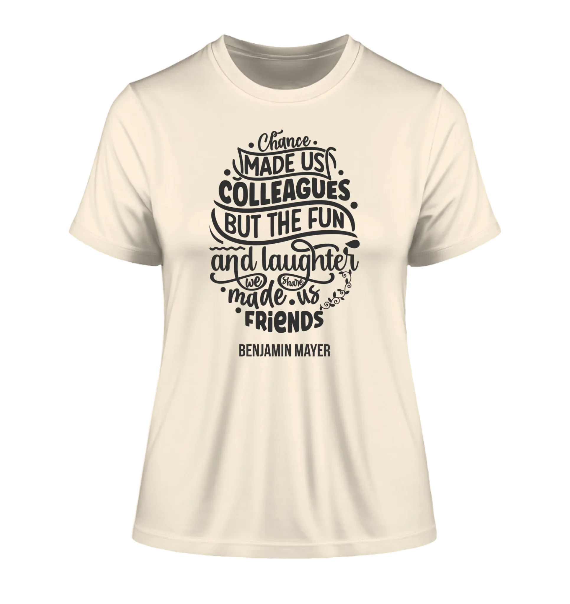 Jobzitate: 19 diverse Sprüche für die Arbeit / Büro (personalisierbare Motive) - Damen T-Shirt (Fitted) • Bio / Natural