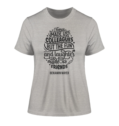 Jobzitate: 19 diverse Sprüche für die Arbeit / Büro (personalisierbare Motive) - Damen T-Shirt (Fitted) • Bio / Heather