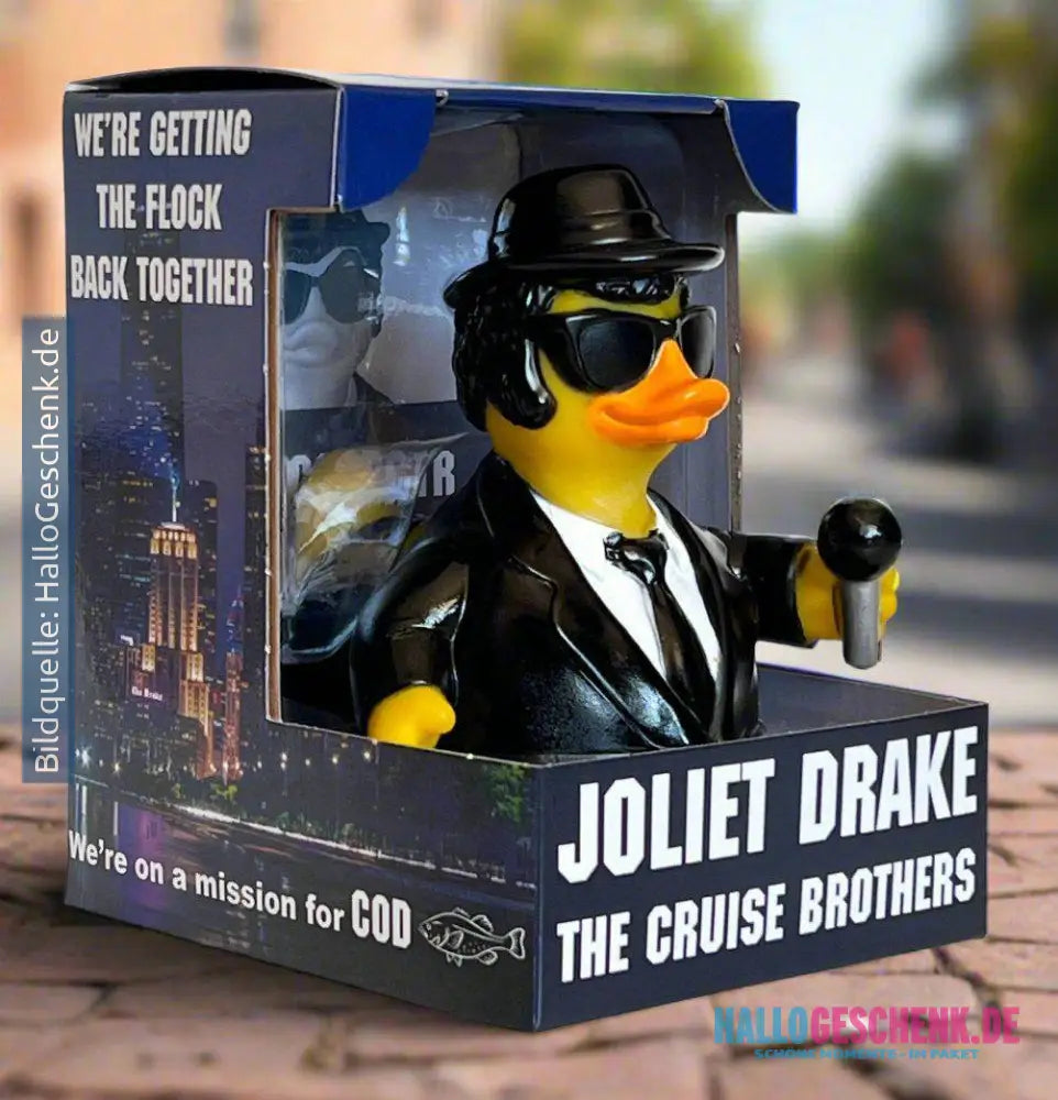 Joliet Drake • Die Gummiente der Cruise Brothers • offizielles Produkt von CelebriDucks