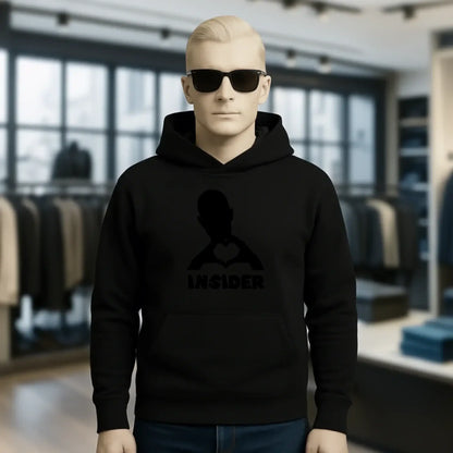 Keine Frage, ich liebe Dich auch! • Insider • personalisierter Text • Unisex Premium Hoodie XS-5XL aus Bio-Baumwolle für Damen & Herren • Exklusivdesign • personalisiert