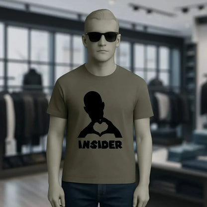 Keine Frage, ich liebe Dich auch! • Insider • personalisierter Text • Unisex Premium T-Shirt XS-5XL aus Bio-Baumwolle für Damen & Herren • Exklusivdesign • personalisiert