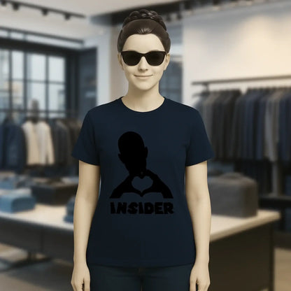 Keine Frage, ich liebe Dich auch! • Insider • personalisierter Text • Ladies Premium T-Shirt XS-2XL aus Bio-Baumwolle für Damen • Exklusivdesign • personalisiert • Motivauswahl • personalisierbar