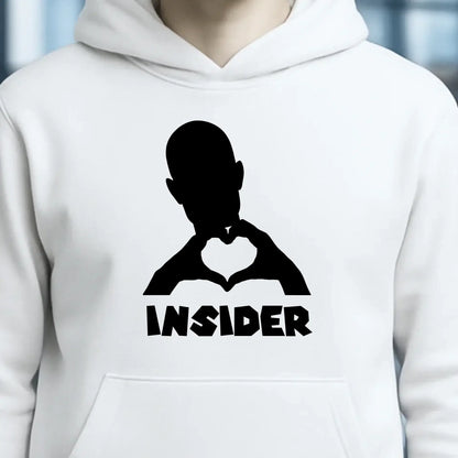 Keine Frage, ich liebe Dich auch! • Insider • personalisierter Text • Unisex Premium Hoodie XS-5XL aus Bio-Baumwolle für Damen & Herren • Exklusivdesign • personalisiert