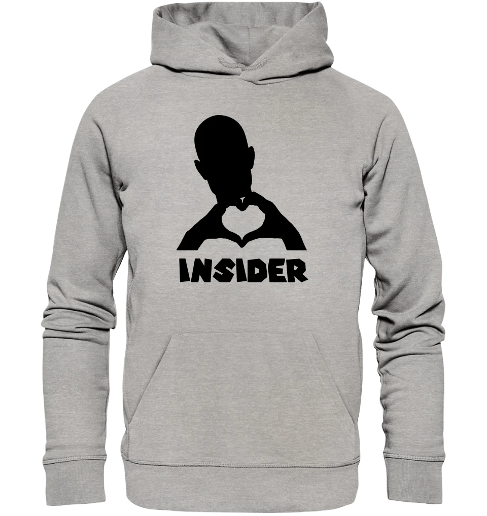 Keine Frage, ich liebe Dich auch! • Insider • personalisierter Text • Unisex Premium Hoodie XS - 5XL aus Bio - Baumwolle für Damen & Herren • Exklusivdesign • personalisiert von HalloGeschenk.de