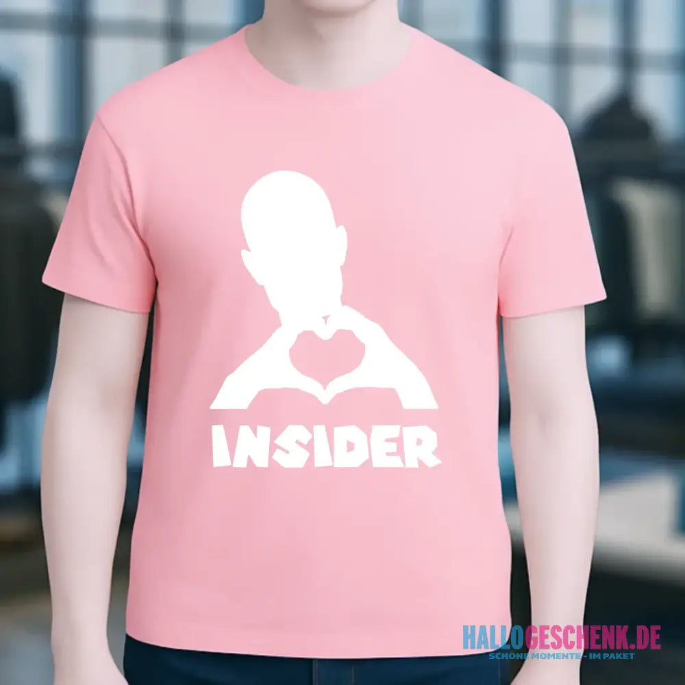 Keine Frage, ich liebe Dich auch! • Insider White • personalisierter Text • Unisex Premium T-Shirt XS-5XL aus Bio-Baumwolle für Damen & Herren • Exklusivdesign • personalisiert