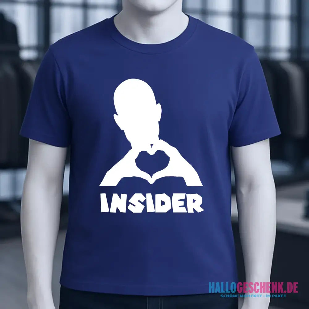 Keine Frage, ich liebe Dich auch! • Insider White • personalisierter Text • Unisex Premium T-Shirt XS-5XL aus Bio-Baumwolle für Damen & Herren • Exklusivdesign • personalisiert