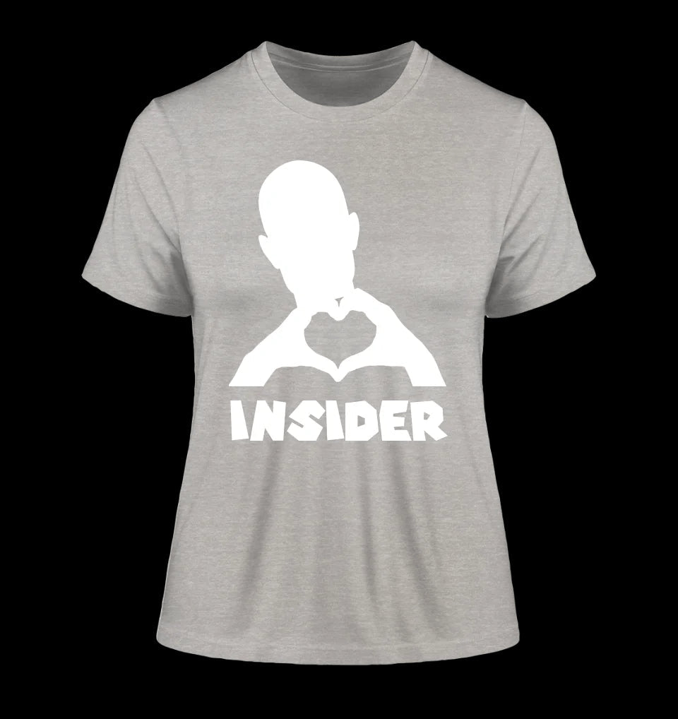 Keine Frage, ich liebe Dich auch! • Insider White • personalisierter Text • Ladies Premium T-Shirt XS-2XL aus Bio-Baumwolle für Damen • Exklusivdesign • personalisiert • Motivauswahl • personalisierbar copy