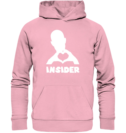 Keine Frage, ich liebe Dich auch! • Insider White • personalisierter Text • Unisex Premium Hoodie XS - 5XL aus Bio - Baumwolle für Damen & Herren • Exklusivdesign • personalisiert von HalloGeschenk.de