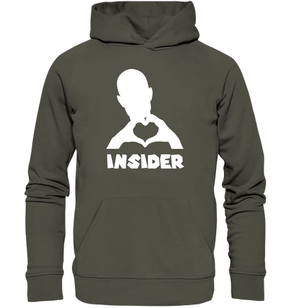 Keine Frage, ich liebe Dich auch! • Insider White • personalisierter Text • Unisex Premium Hoodie XS - 5XL aus Bio - Baumwolle für Damen & Herren • Exklusivdesign • personalisiert von HalloGeschenk.de