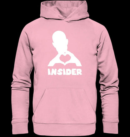 Keine Frage, ich liebe Dich auch! • Insider White • personalisierter Text • Unisex Premium Hoodie XS-5XL aus Bio-Baumwolle für Damen & Herren • Exklusivdesign • personalisiert