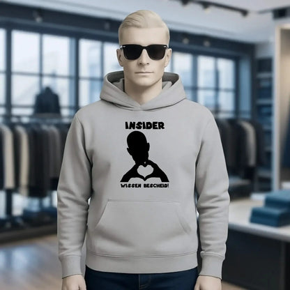 Keine Frage, ich liebe Dich auch! • personalisierter Text • Unisex Premium Hoodie XS-5XL aus Bio-Baumwolle für Damen & Herren • Exklusivdesign • personalisiert
