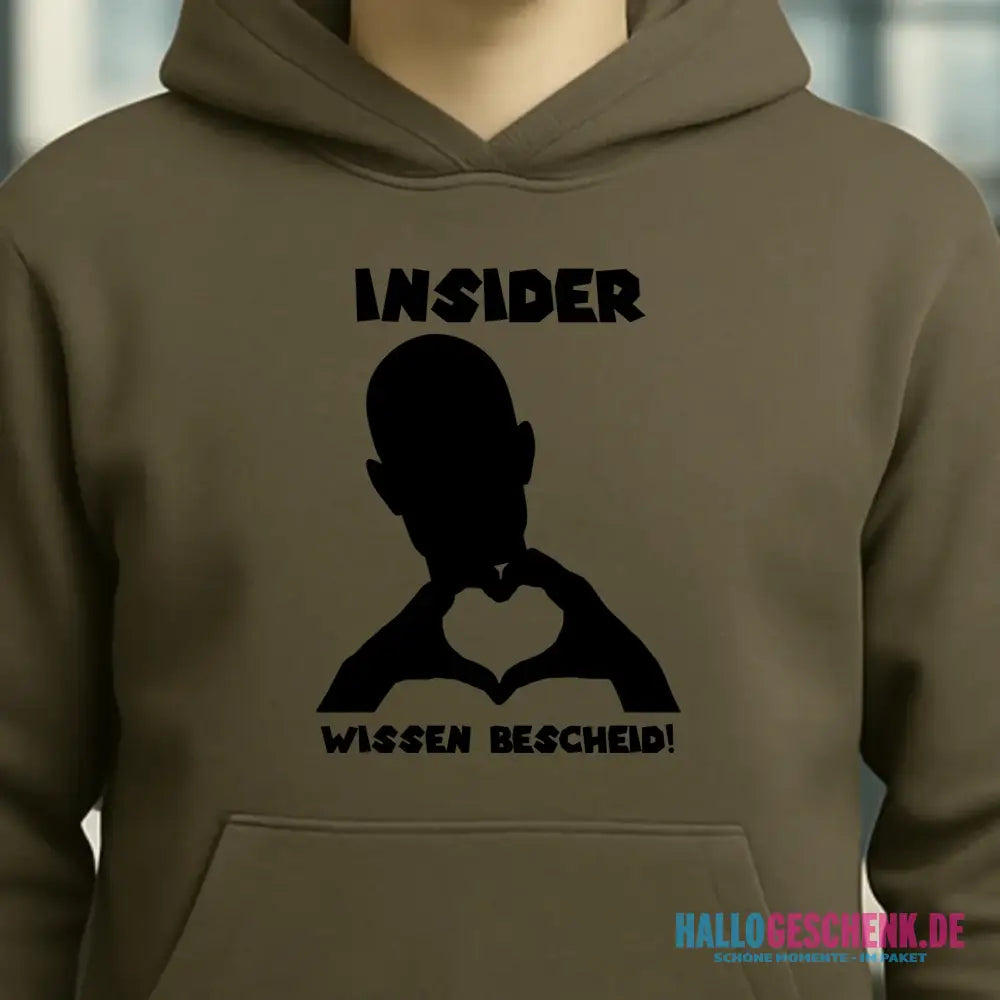 Keine Frage, ich liebe Dich auch! • personalisierter Text • Unisex Premium Hoodie XS-5XL aus Bio-Baumwolle für Damen & Herren • Exklusivdesign • personalisiert