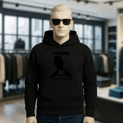 Keine Frage, ich liebe Dich auch! • personalisierter Text • Unisex Premium Hoodie XS-5XL aus Bio-Baumwolle für Damen & Herren • Exklusivdesign • personalisiert