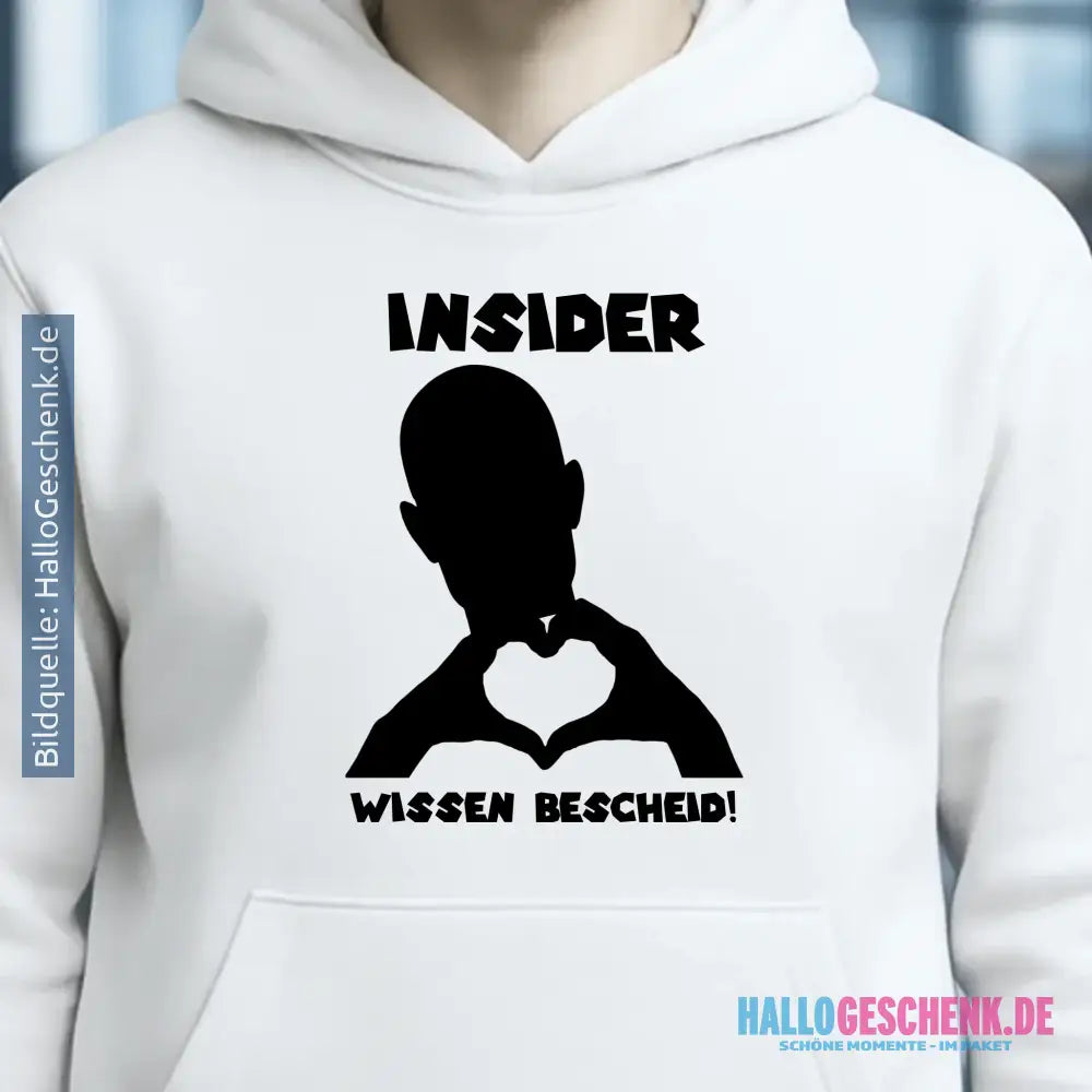 Keine Frage, ich liebe Dich auch! • personalisierter Text • Unisex Premium Hoodie XS-5XL aus Bio-Baumwolle für Damen & Herren • Exklusivdesign • personalisiert