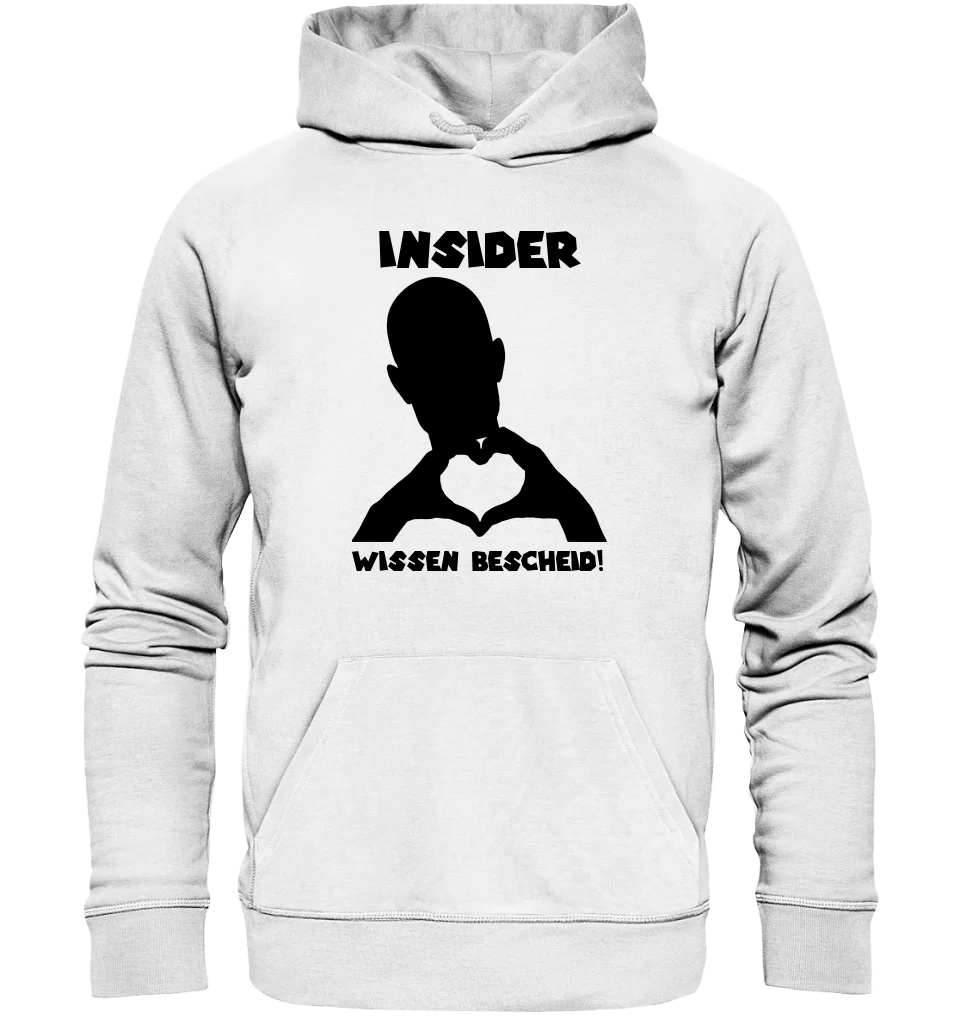 Keine Frage, ich liebe Dich auch! • personalisierter Text • Unisex Premium Hoodie XS-5XL aus Bio-Baumwolle für Damen & Herren • Exklusivdesign • personalisiert