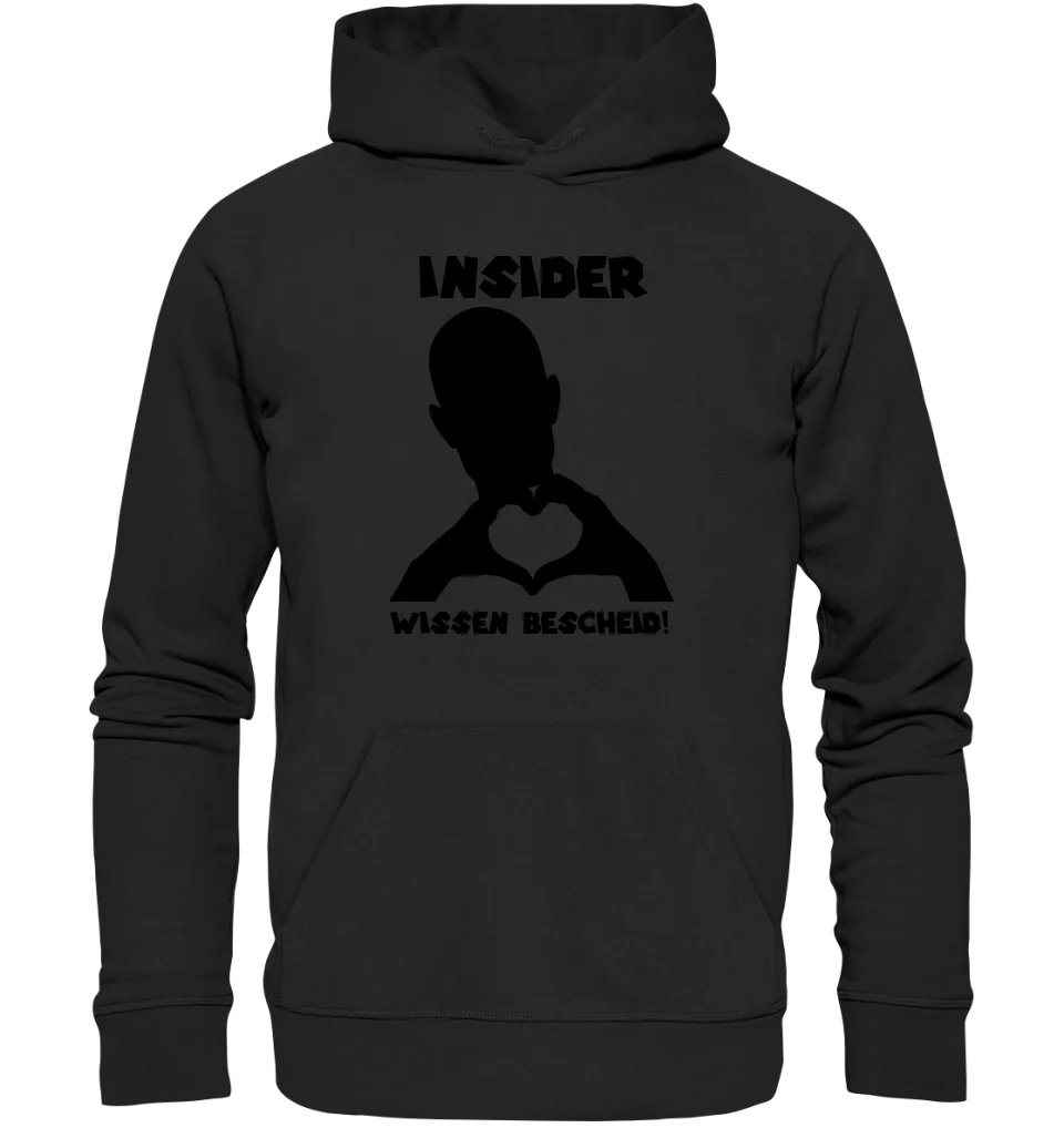 Keine Frage, ich liebe Dich auch! • personalisierter Text • Unisex Premium Hoodie XS - 5XL aus Bio - Baumwolle für Damen & Herren • Exklusivdesign • personalisiert von HalloGeschenk.de