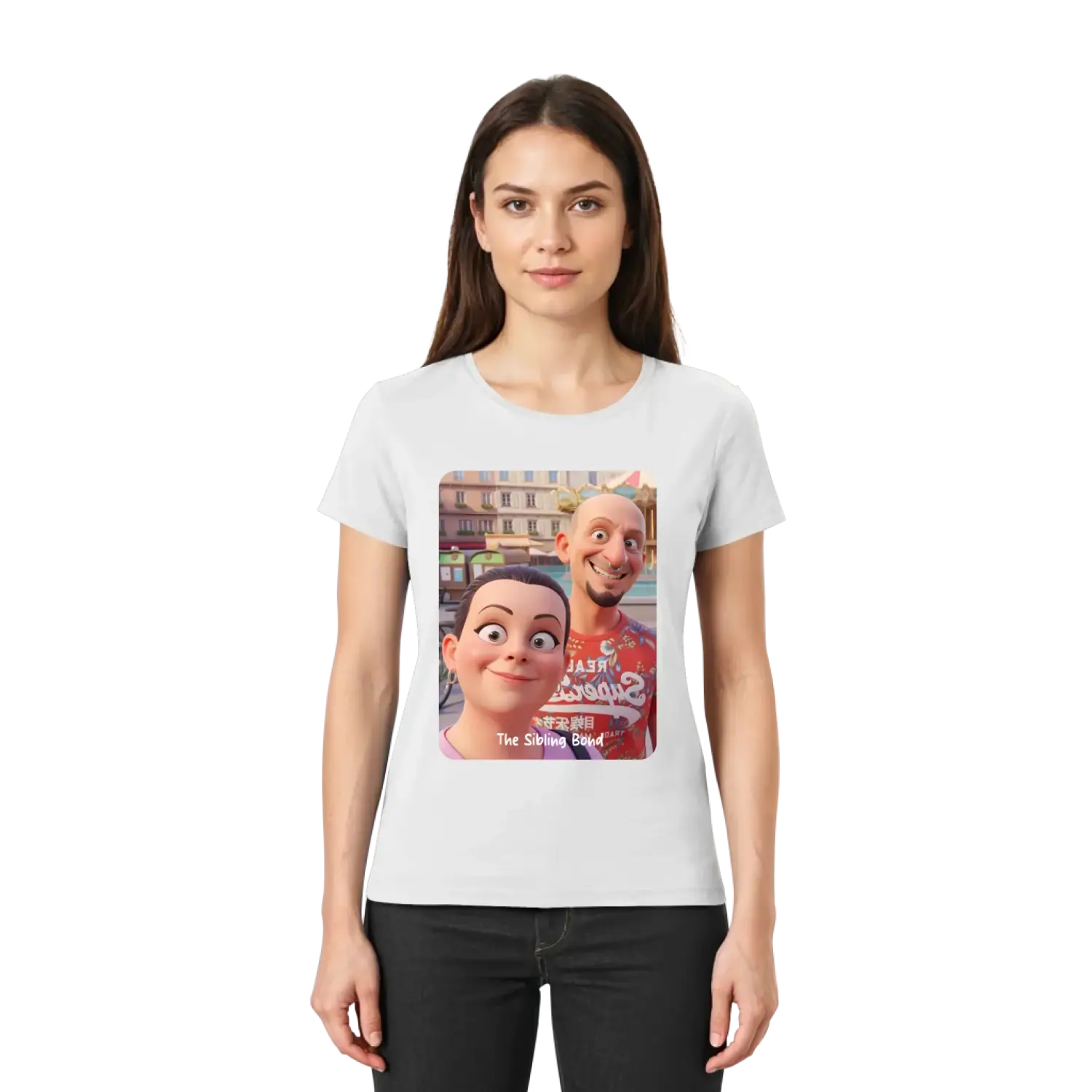 KI-Cartoon-Effekt • mehrere Artikel • ’Statement-Collection’ • Wunschtext • Mein Fotomotiv - personalisierbare