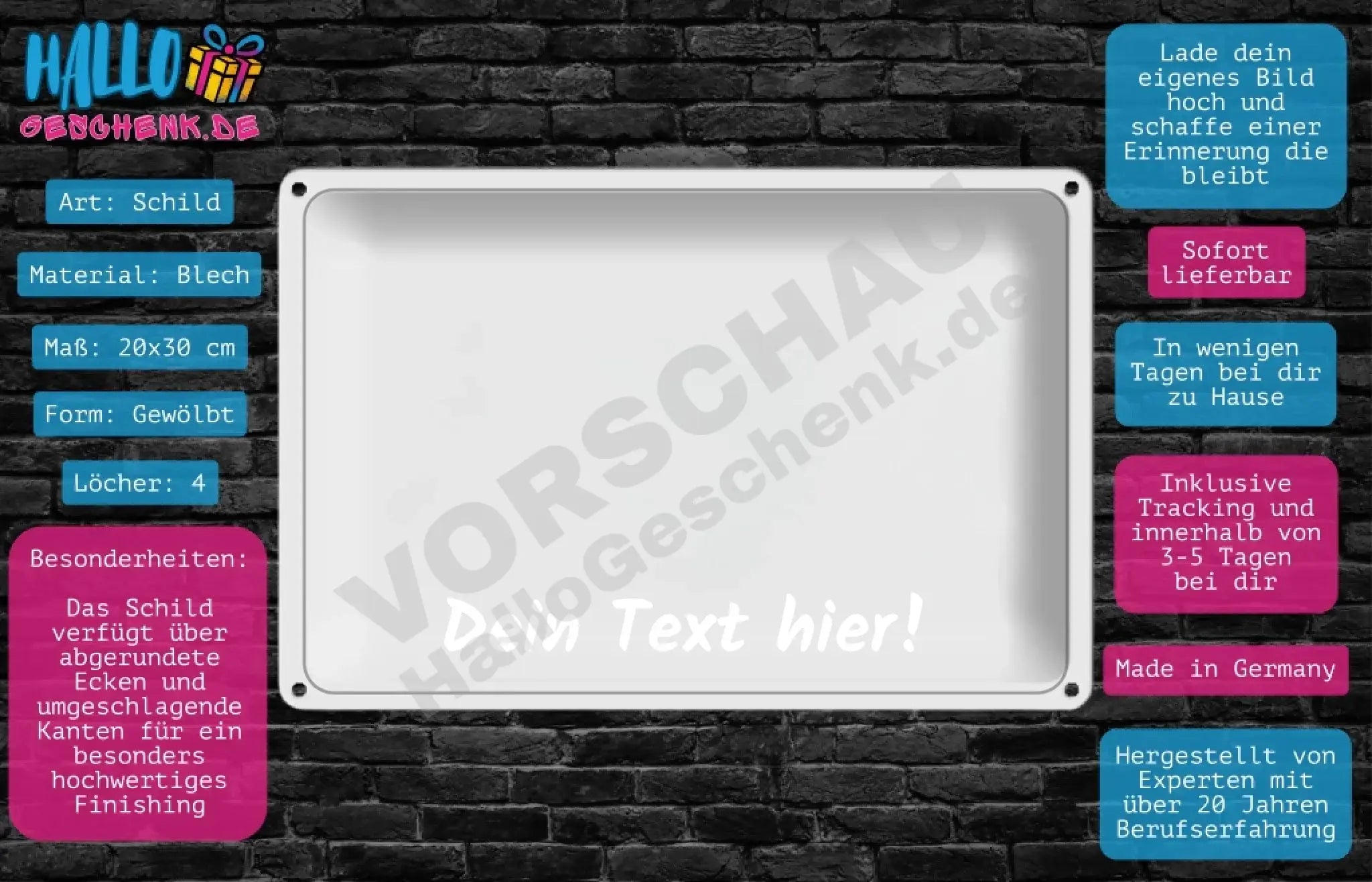 Board Schild 20x30 Hochkant Maske-15-Schild 20x30 Template Maske Querformat