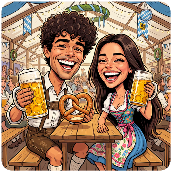 Goldenes Bier in einem traditionellen deutschen Steinkrug mit schaumiger Krone und Henkel.