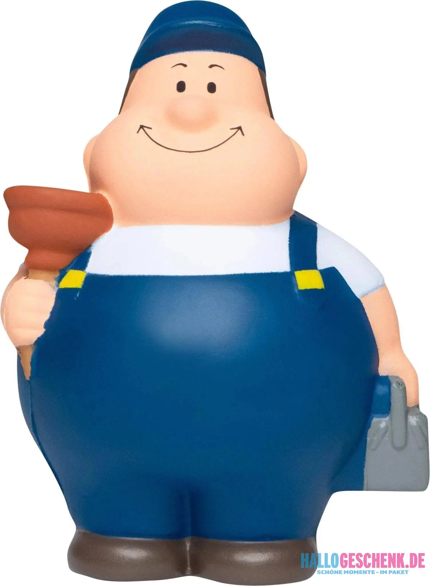 Klempner Bert Anti-Stress-Quetsch-Figur