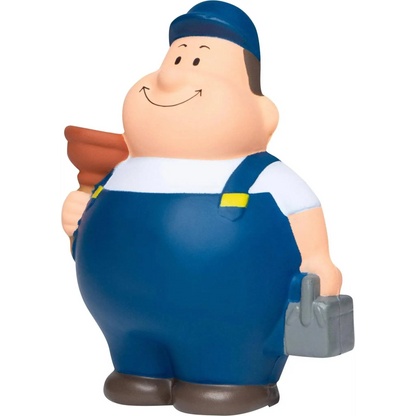 Klempner Bert Anti-Stress-Quetsch-Figur