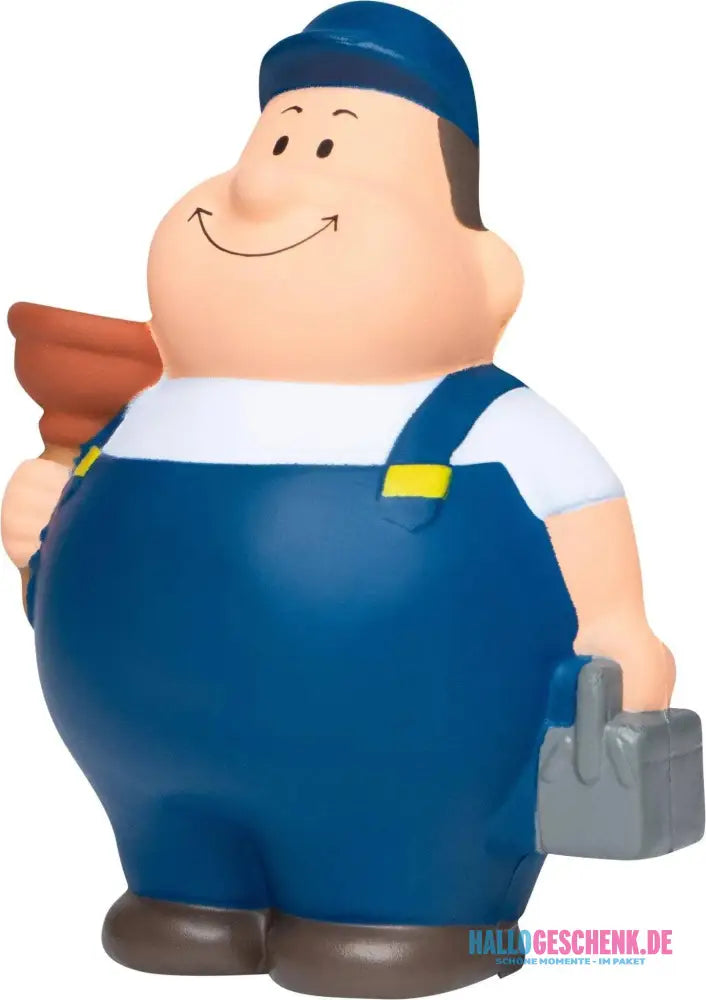 Klempner Bert Anti-Stress-Quetsch-Figur